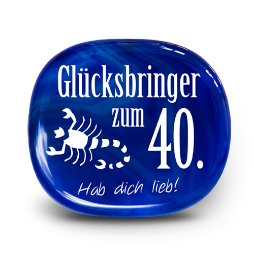 Ein Geschenk mit Gravur zum Geburtstag hier selbst gestalten!